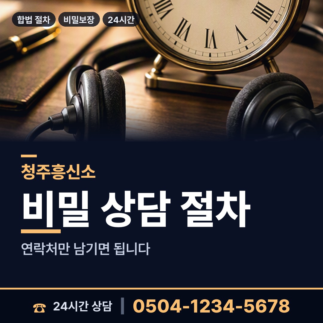 청주 율량.사천동 계약사기조사 상담 안내